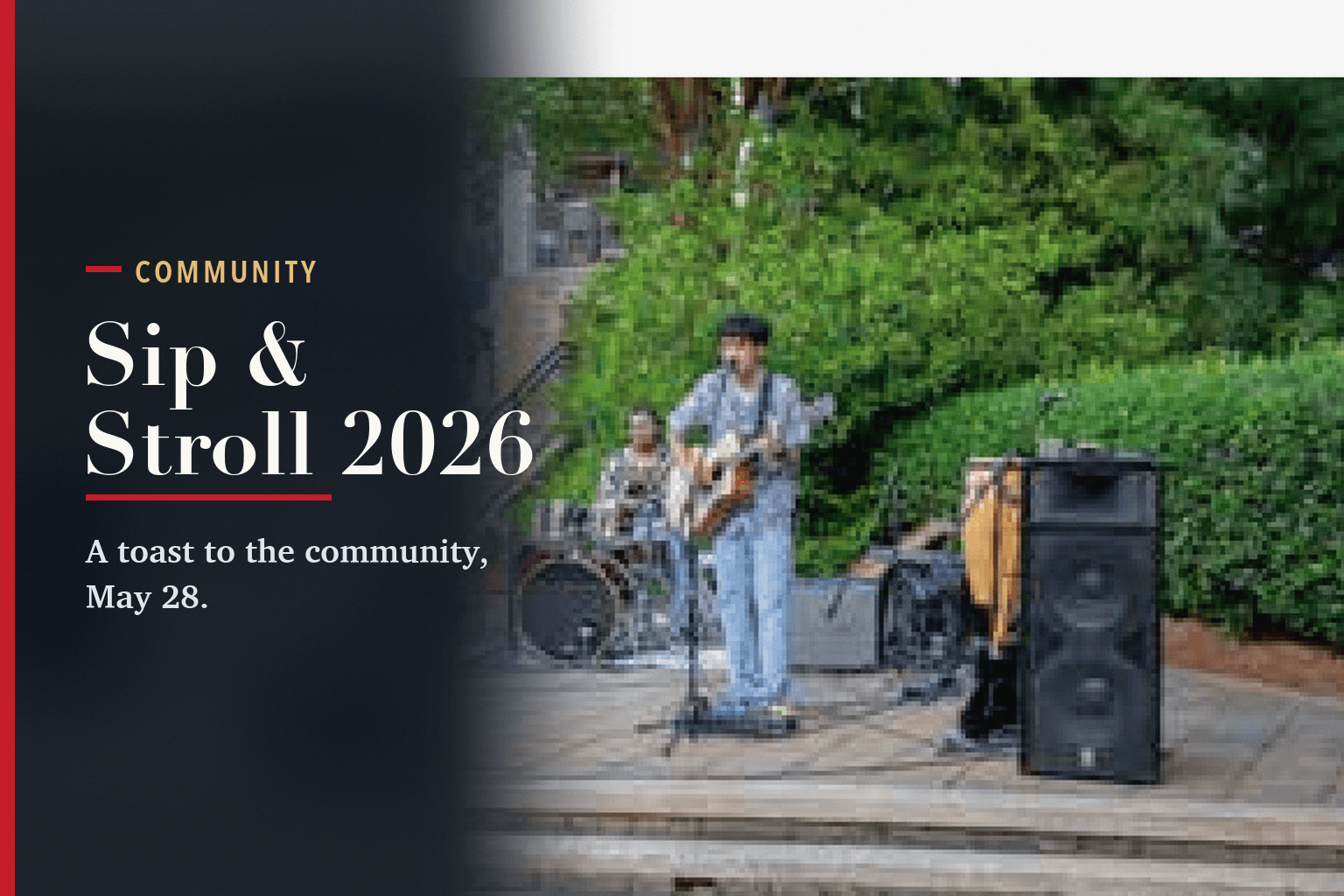 Sip & Stroll, May 28, 2026, as pictured in the July 2026 issue of Stroll Providence.