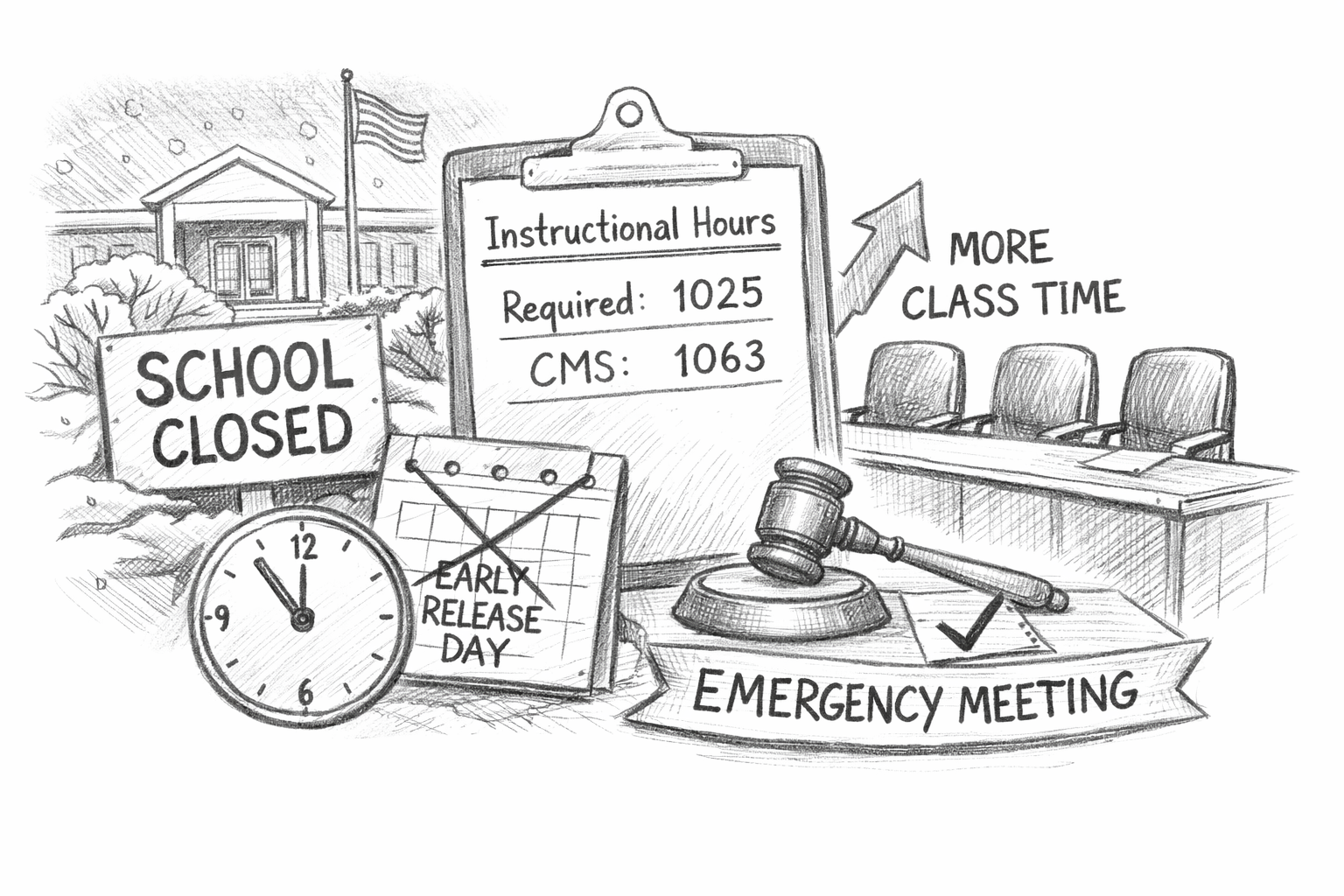 Two Half Days Become Full Ones: CMS Board Acts After Storm Chaos